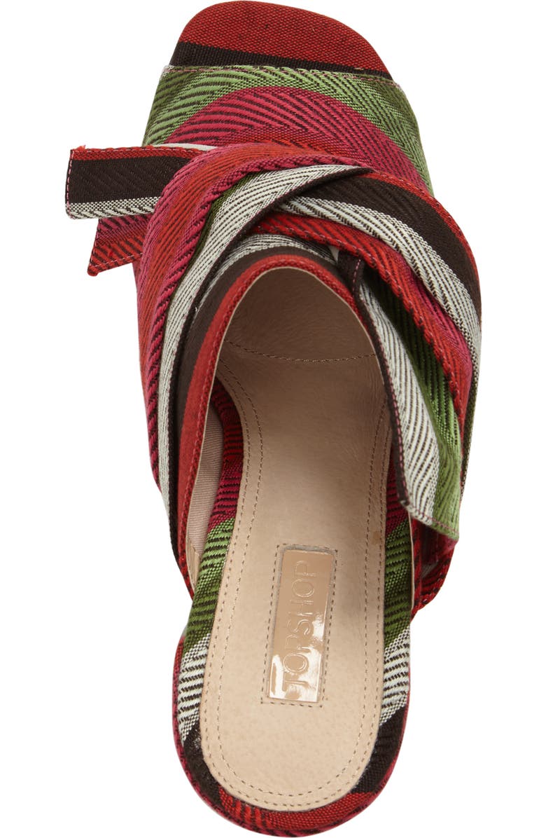 Topshop Rome Sandal, Alternate, color,