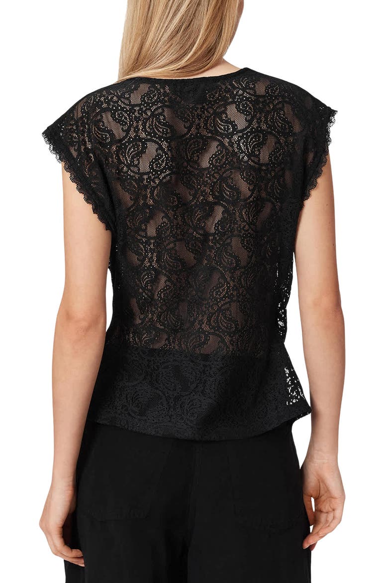 Vera Lace Top, Alternate, color, BLACK