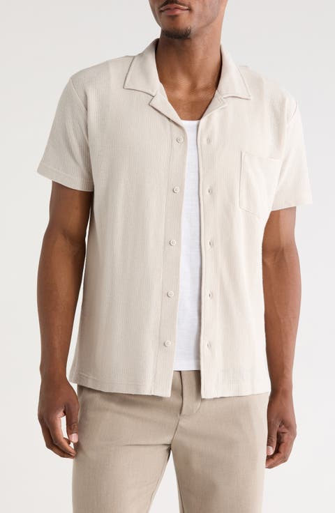 Beach Pique Camp Shirt