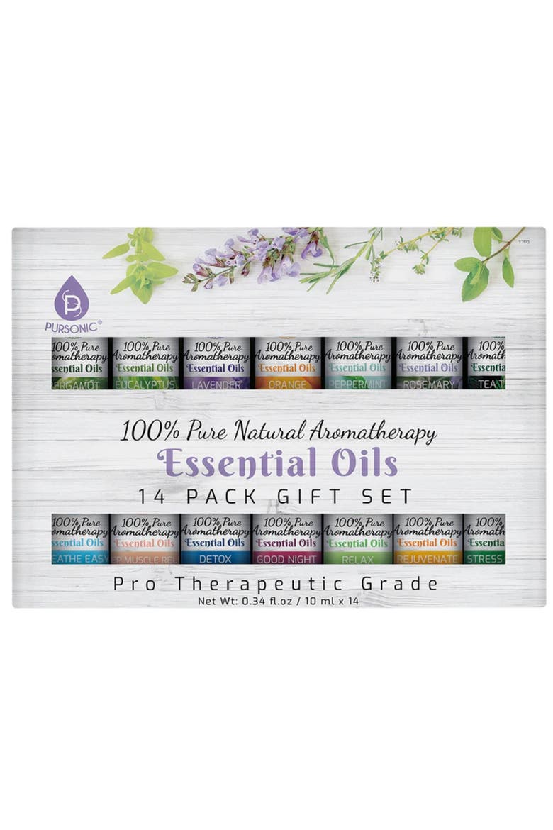 14 Pack of 100% Pure Essential Aromatherapy Oils, Alternate, color, Multicolor
