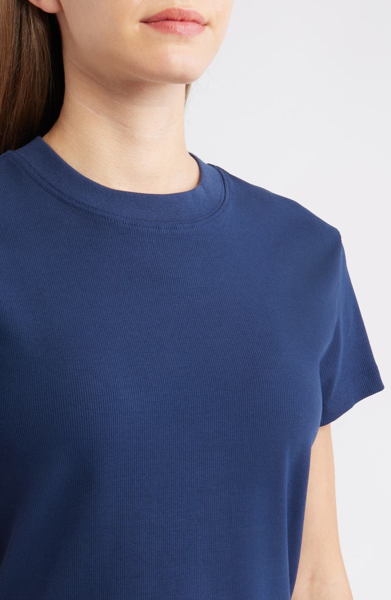 Mavi Jeans Slim Fit Stretch Cotton T-Shirt, Alternate, color, Dress Blues