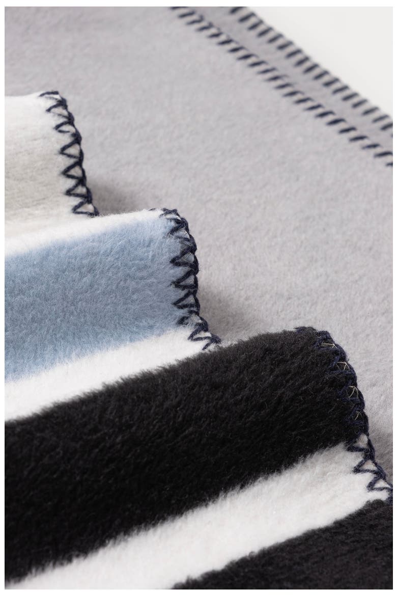 Henry Throw Blanket, Alternate, color, SILVER