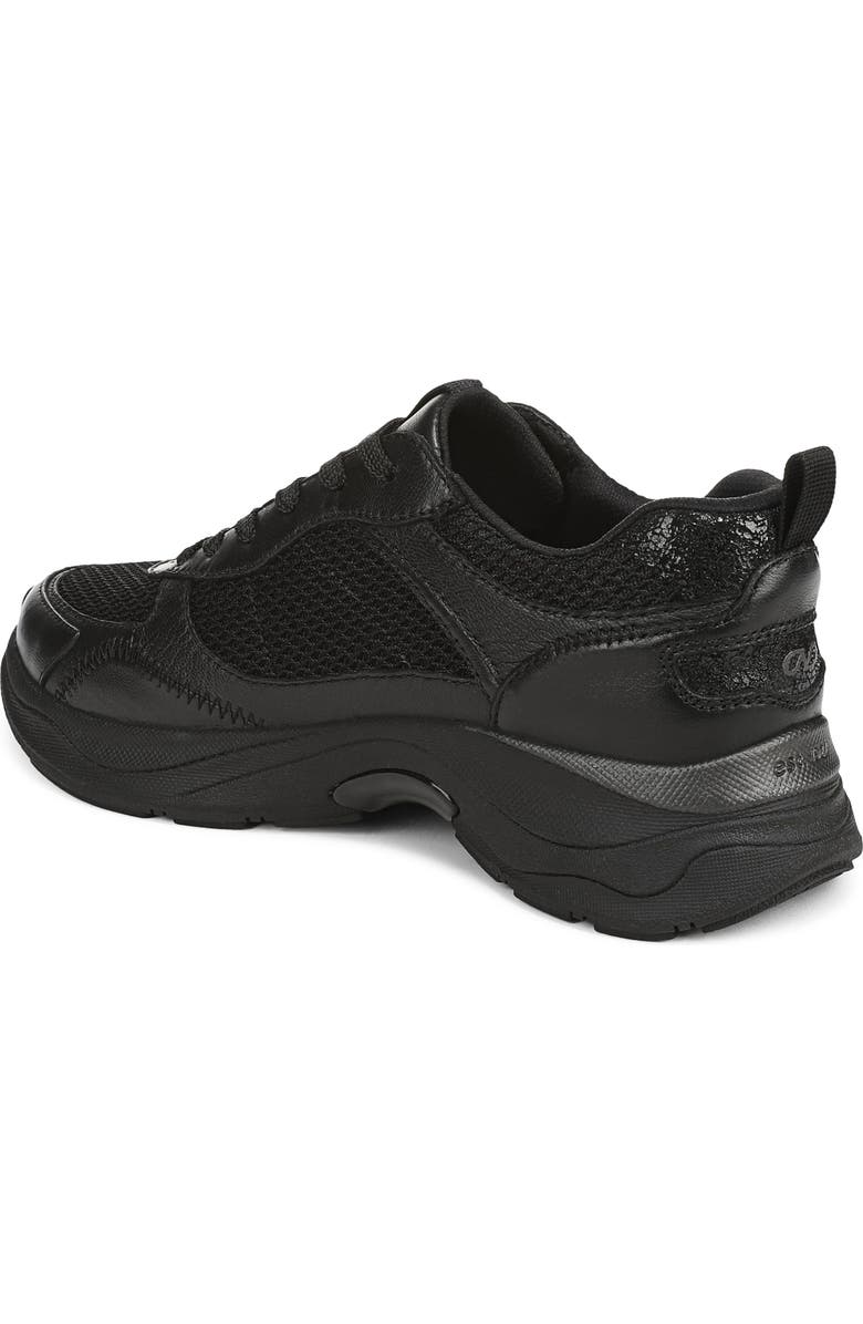 Naturalizer Zoie Sneaker, Alternate, color, Black / Black Bottom