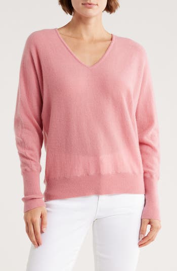 Magaschoni Cashmere V-Neck Dolman Sweater | Nordstromrack