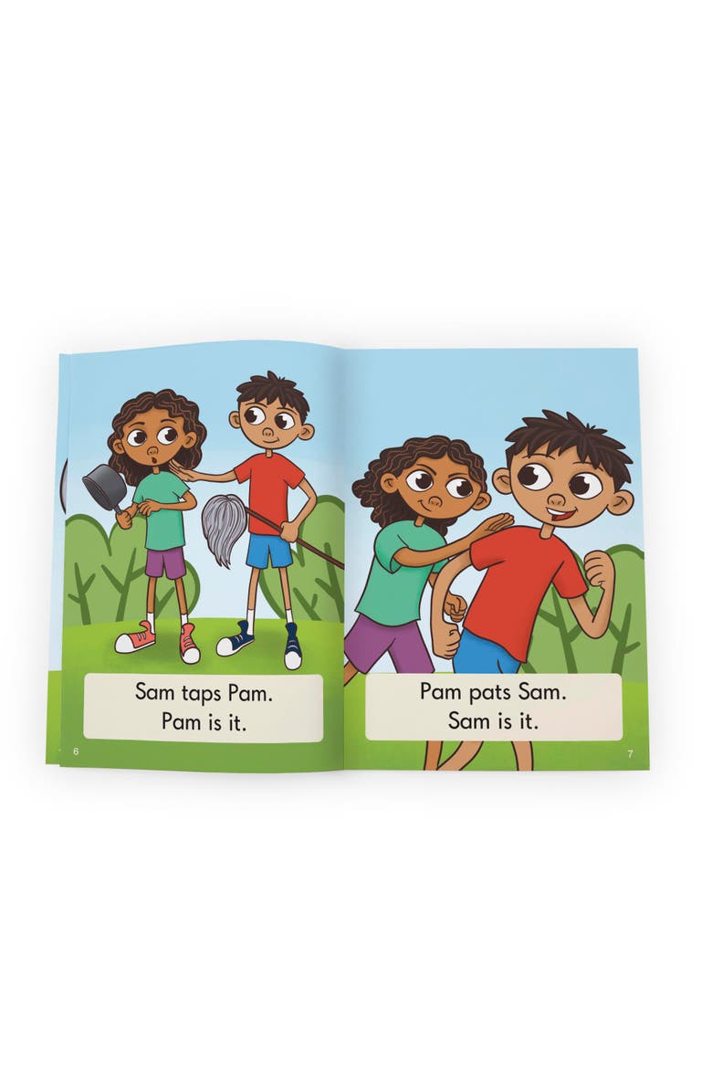 Beanstalk Books Decodable Big Books Fiction - 6 XL Books Phase 2-4, Alternate, color, Multicolored