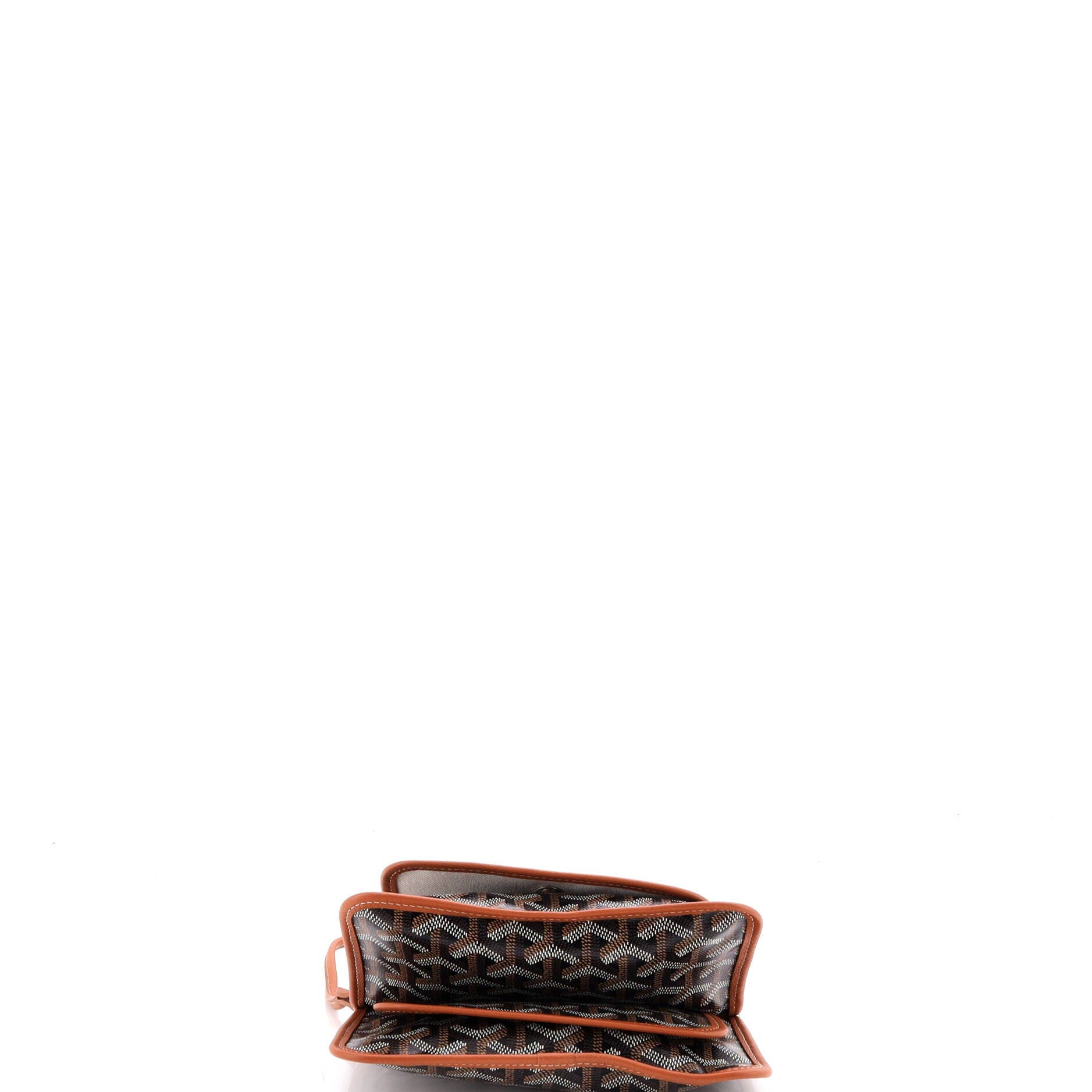 Plumet Clutch Wallet Coated Canvas, Alternate, color, Brown