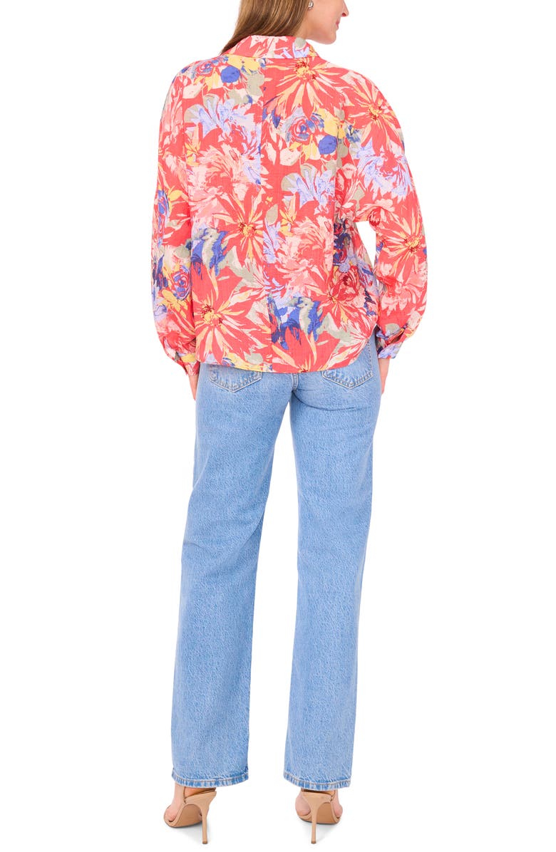 Vince Camuto Tie Front Button-Up Shirt, Alternate, color,