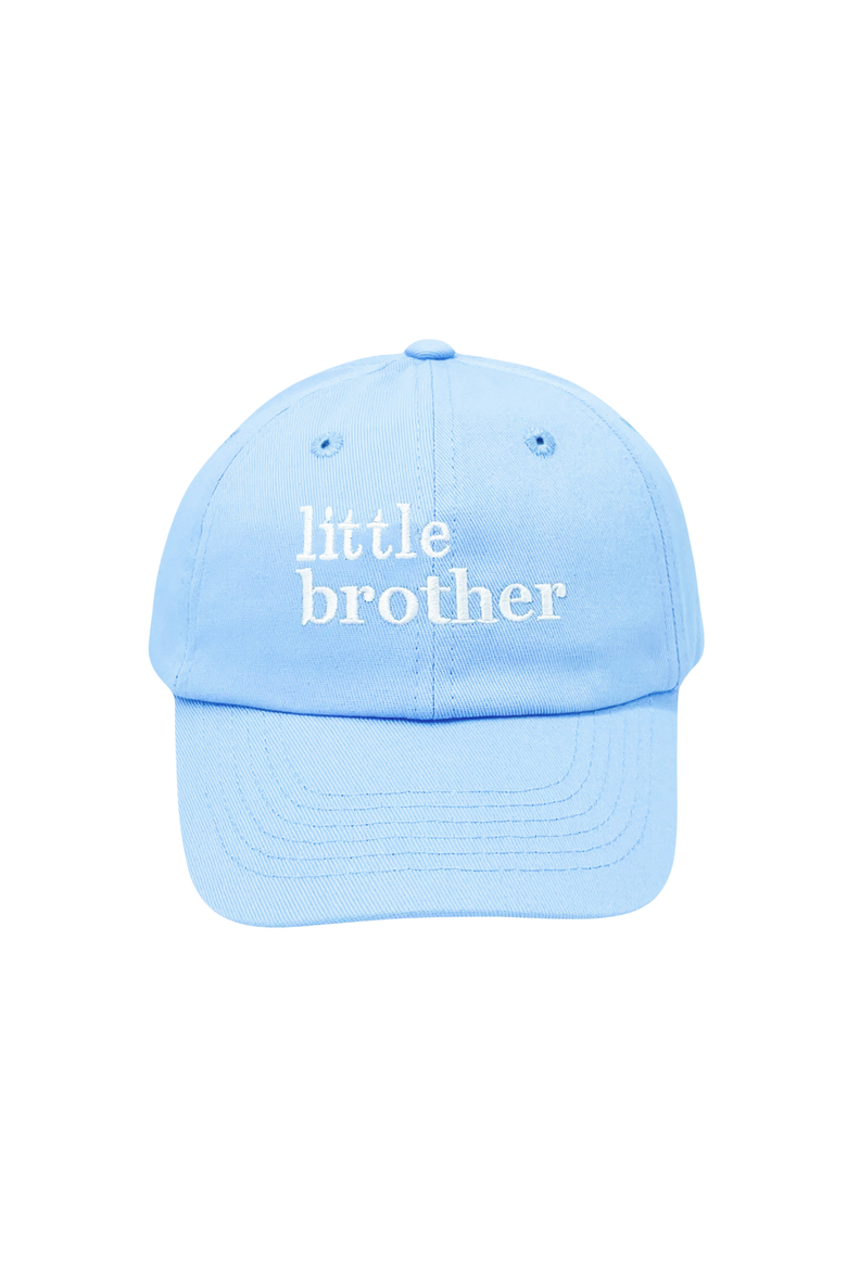 Little Brother Twill Baseball Hat, Main, color, Blue