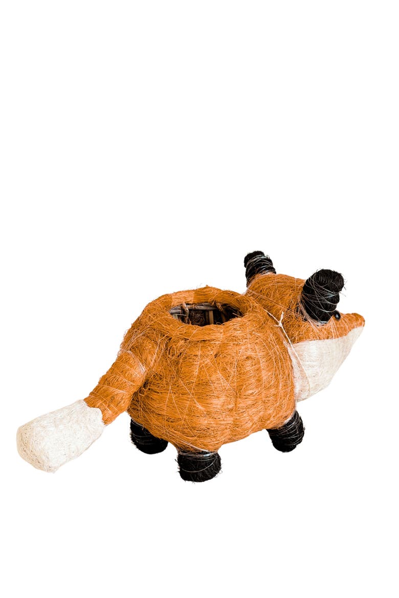 Woodland Animal Coco Coir Planters, Alternate, color, Orange