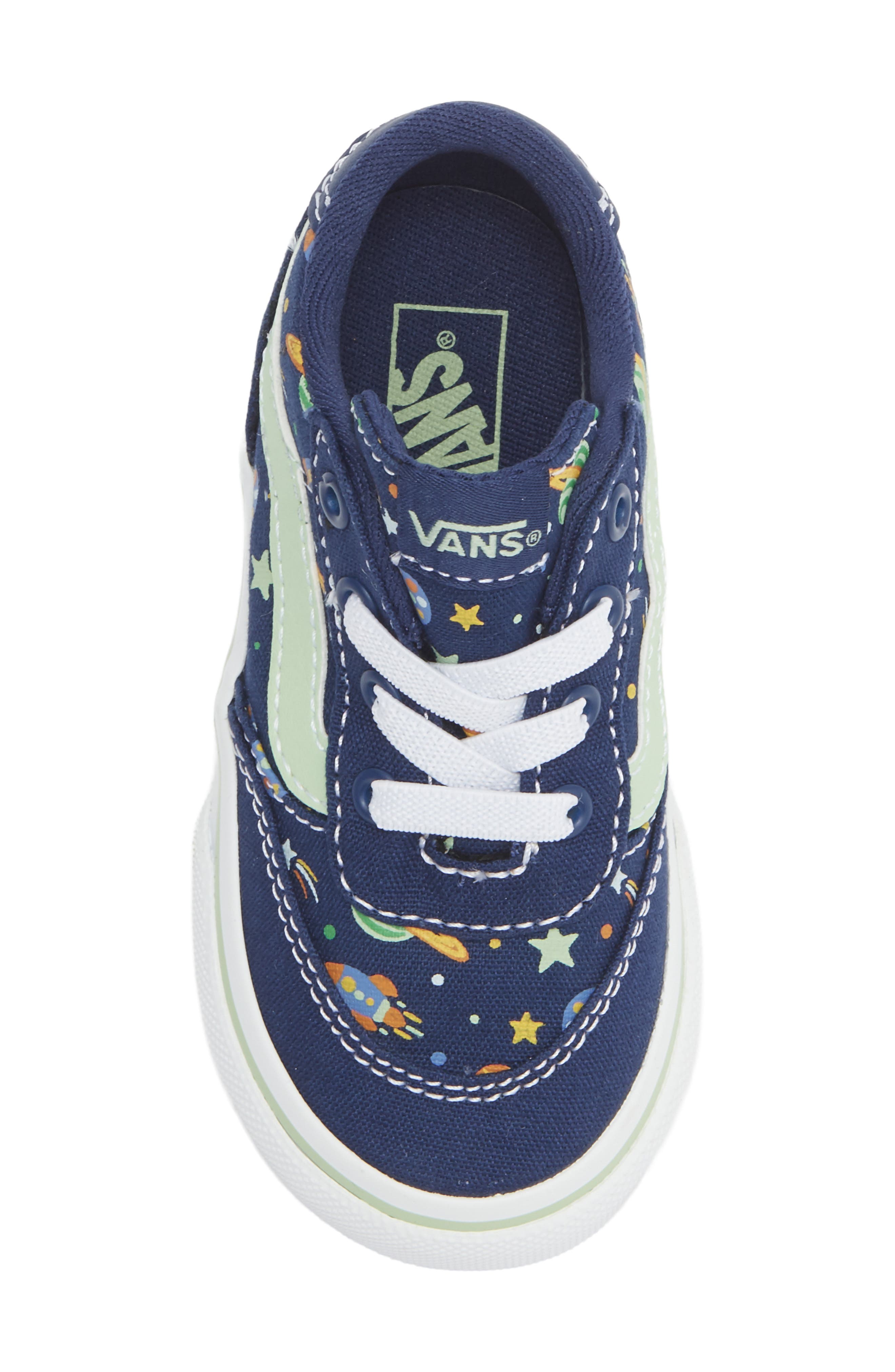 Vans Kids' Brooklyn Slip-On Sneaker, Alternate, color, Out In Space Deep Indigo
