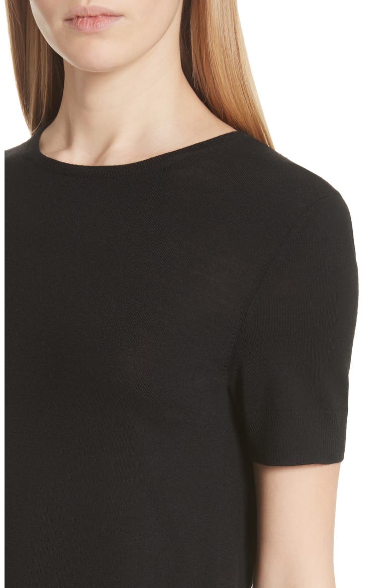 Jersey Knit Sweater, Alternate, color, CAVIAR