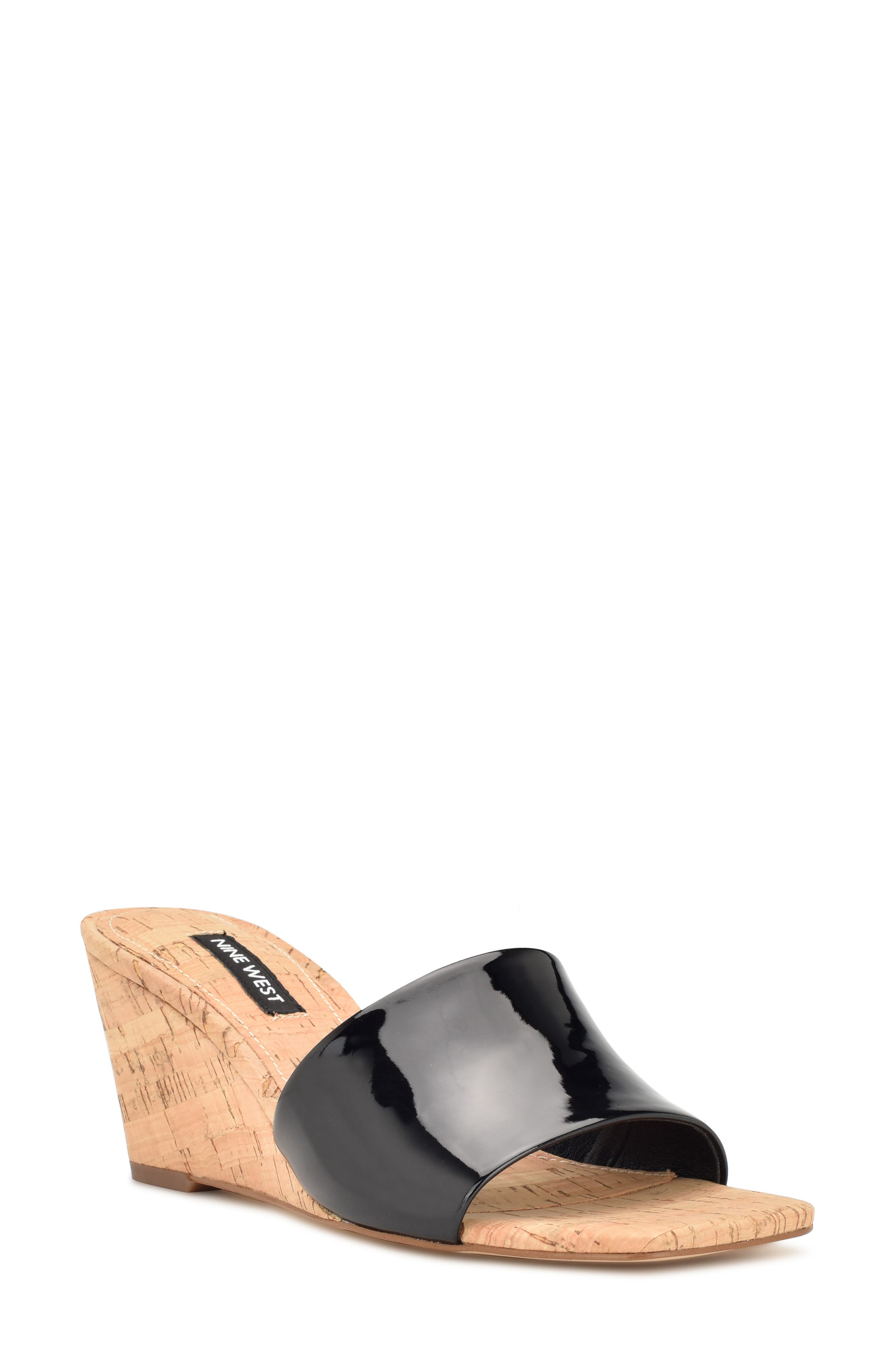 Nine West Kerina Wedge Slide Sandal, Main, color, 