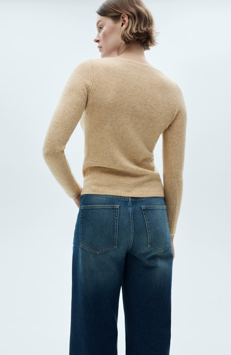 MANGO Boatneck Sweater, Alternate, color, 