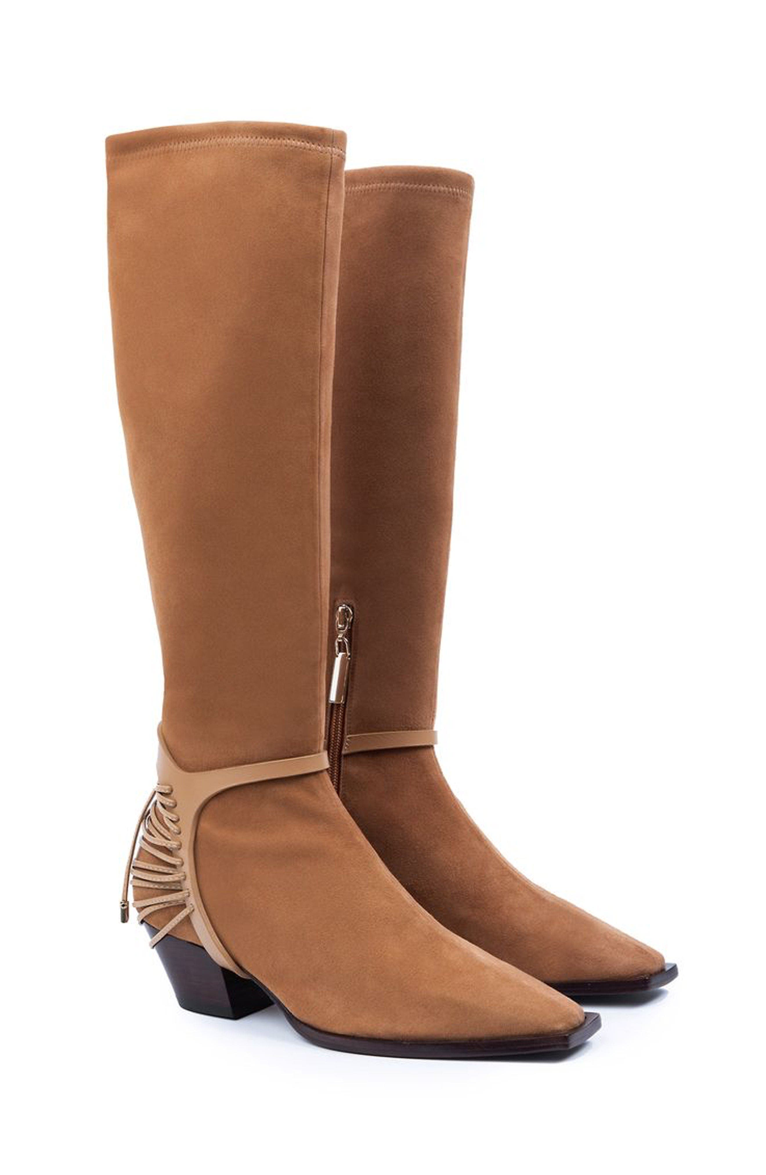 Daniella Shevel Cara Boot, Alternate, color, Brown