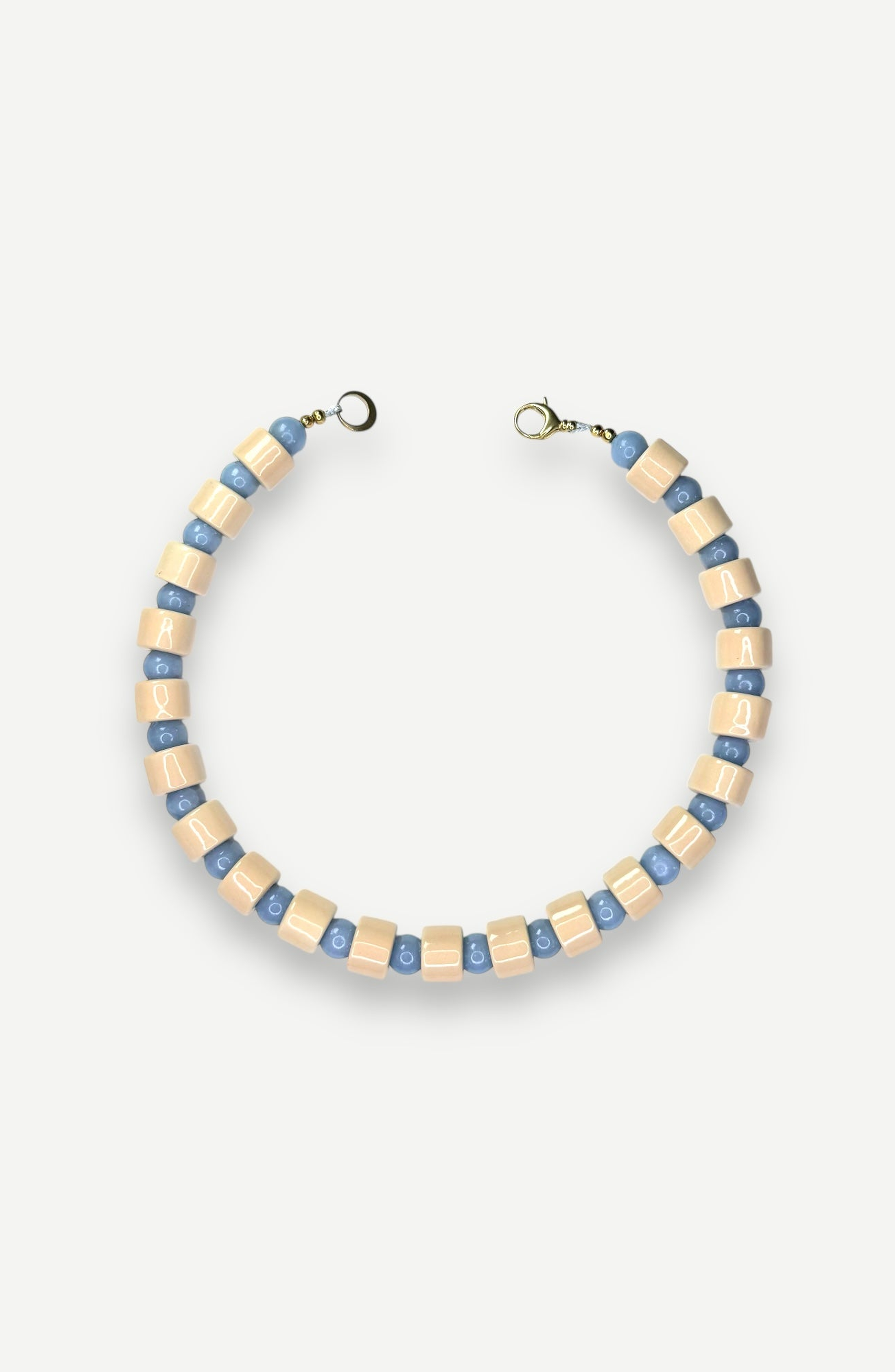 Crepe & Blue Lace Agate