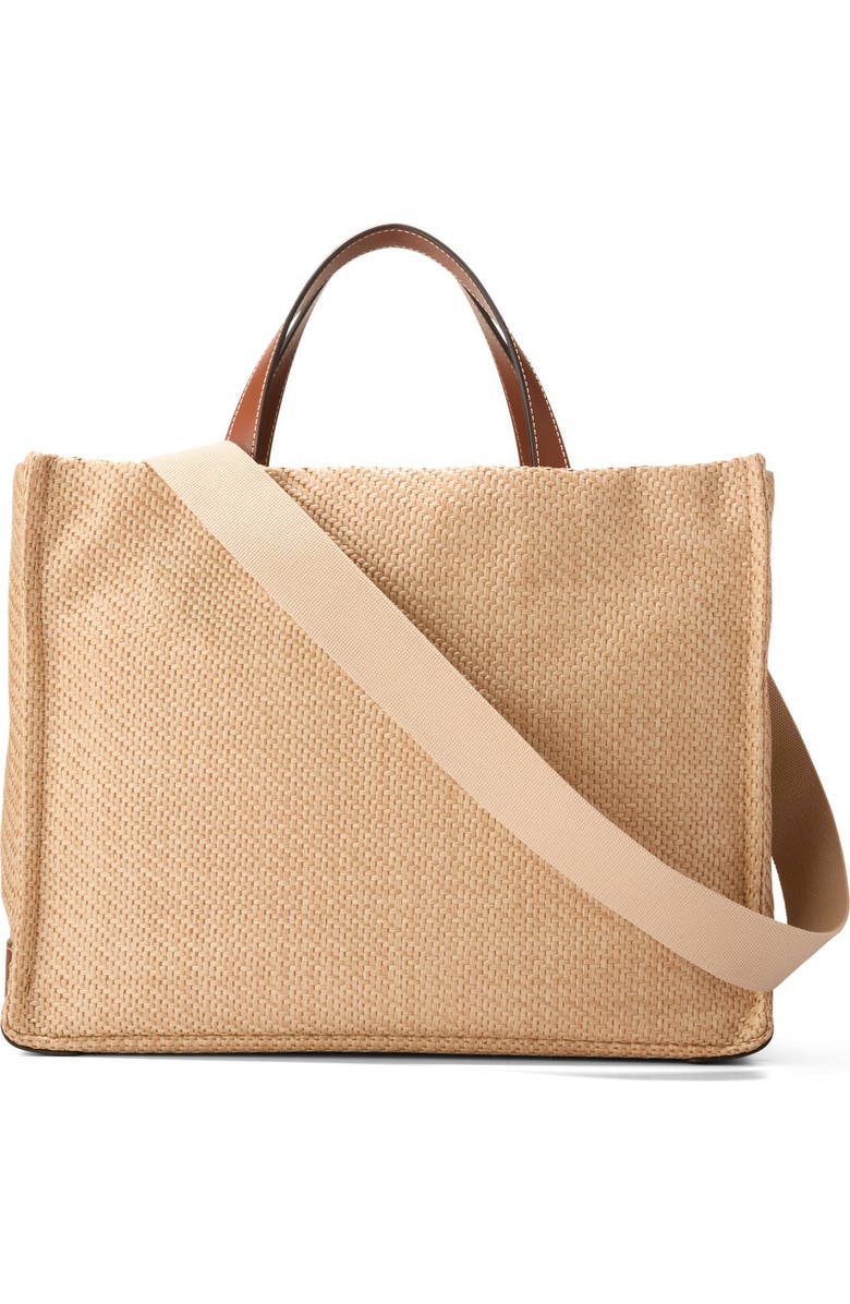 Cole Haan Montecit Medium Straw Tote Bag, Alternate, color,