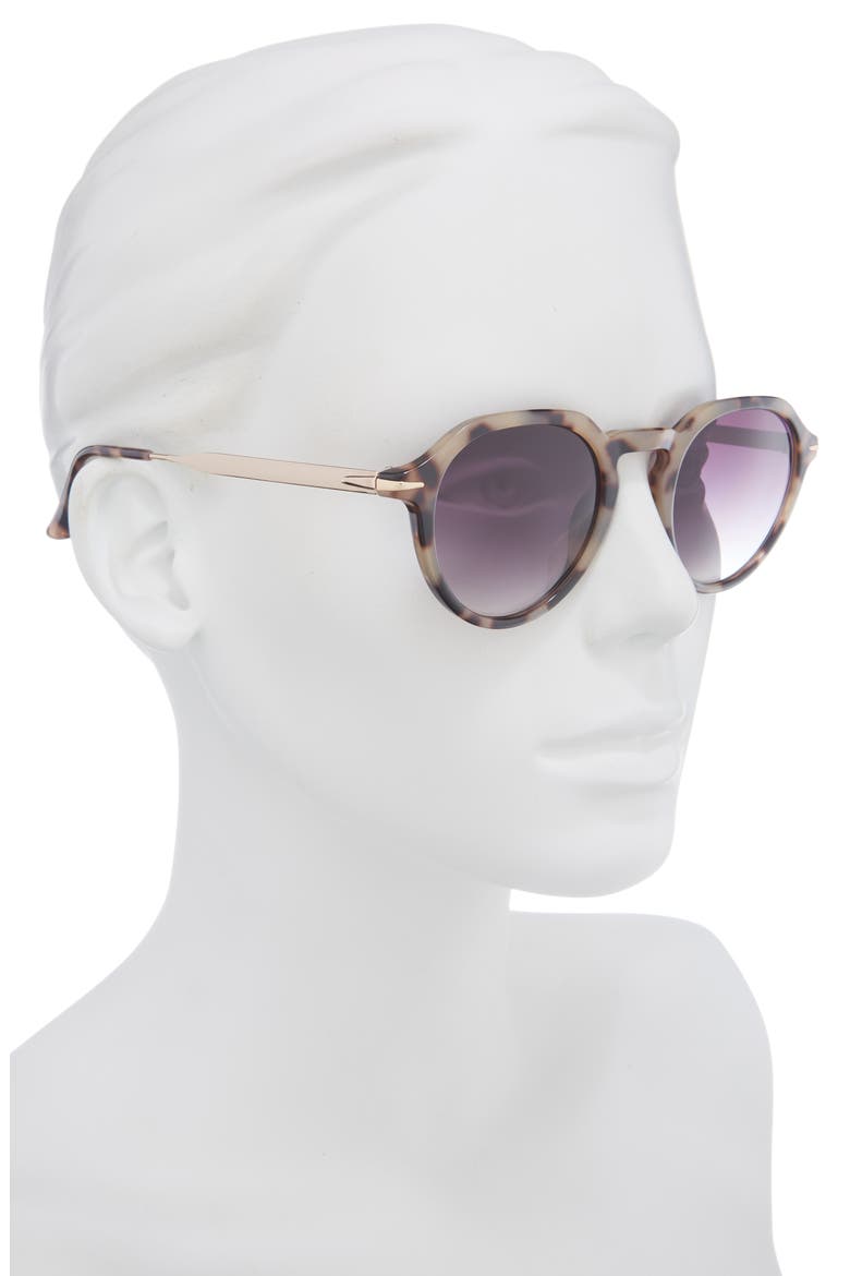 Gradient Round Sunglasses, Alternate, color, OATMEAL