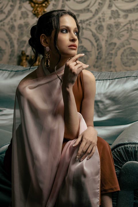Sophia - Silk Scarf/Shawl for Women