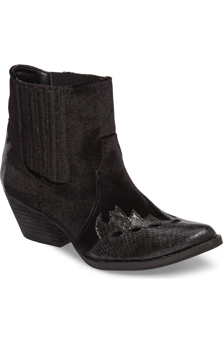 Very Volatile Sava Western Chelsea Bootie, Main, color,