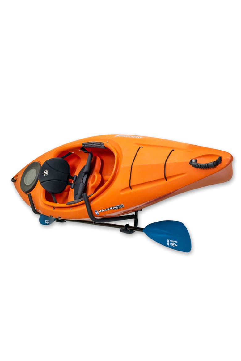 Ozarks Swivel Kayak Rack - Holds 100 lbs, Main, color, Black