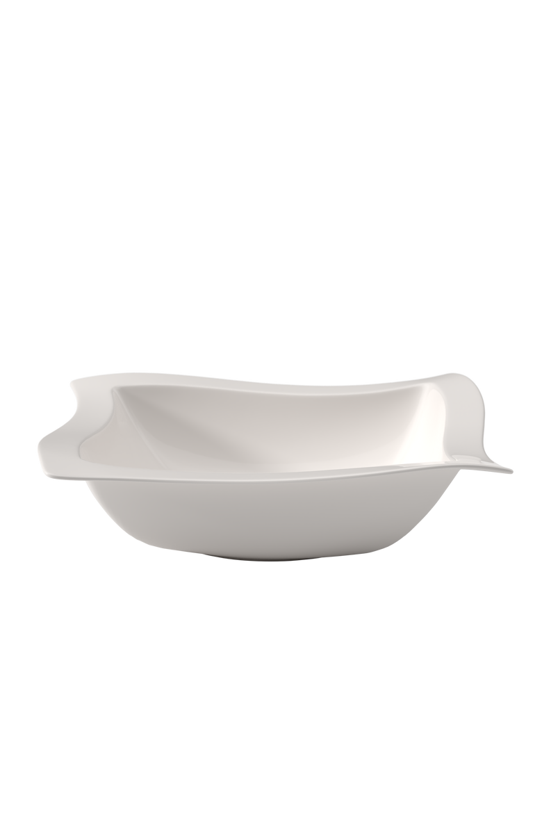 NewWave Square Salad Bowl, Main, color, white