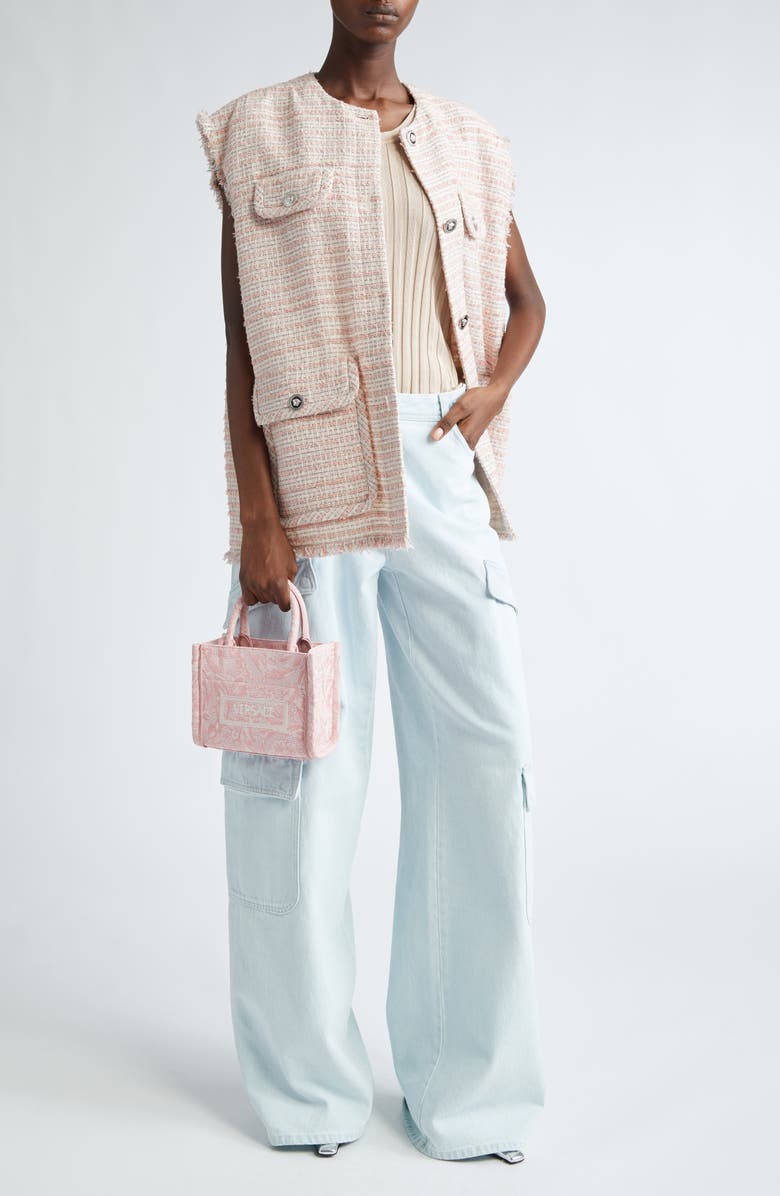 Versace Rib Tank, Alternate, color,