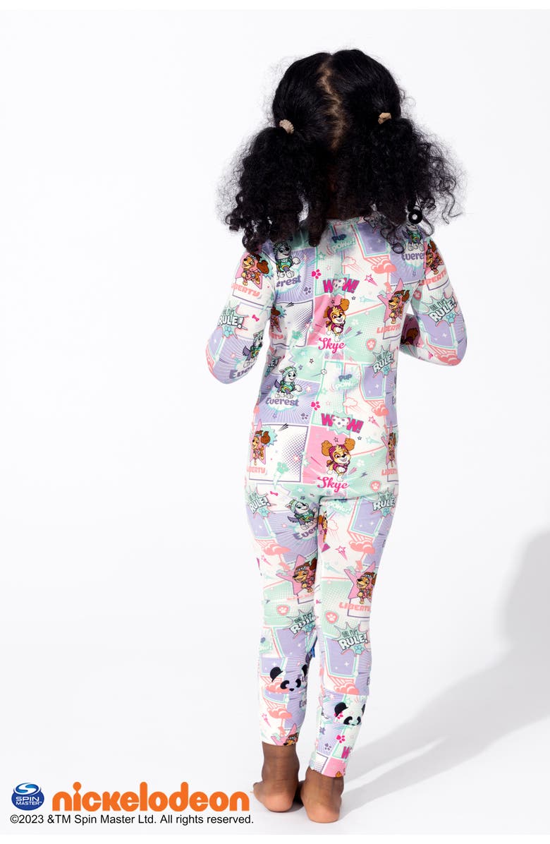 Bellabu Bear Kids' Paw Patrol Pups Convertible Footie Pajamas, Alternate, color,