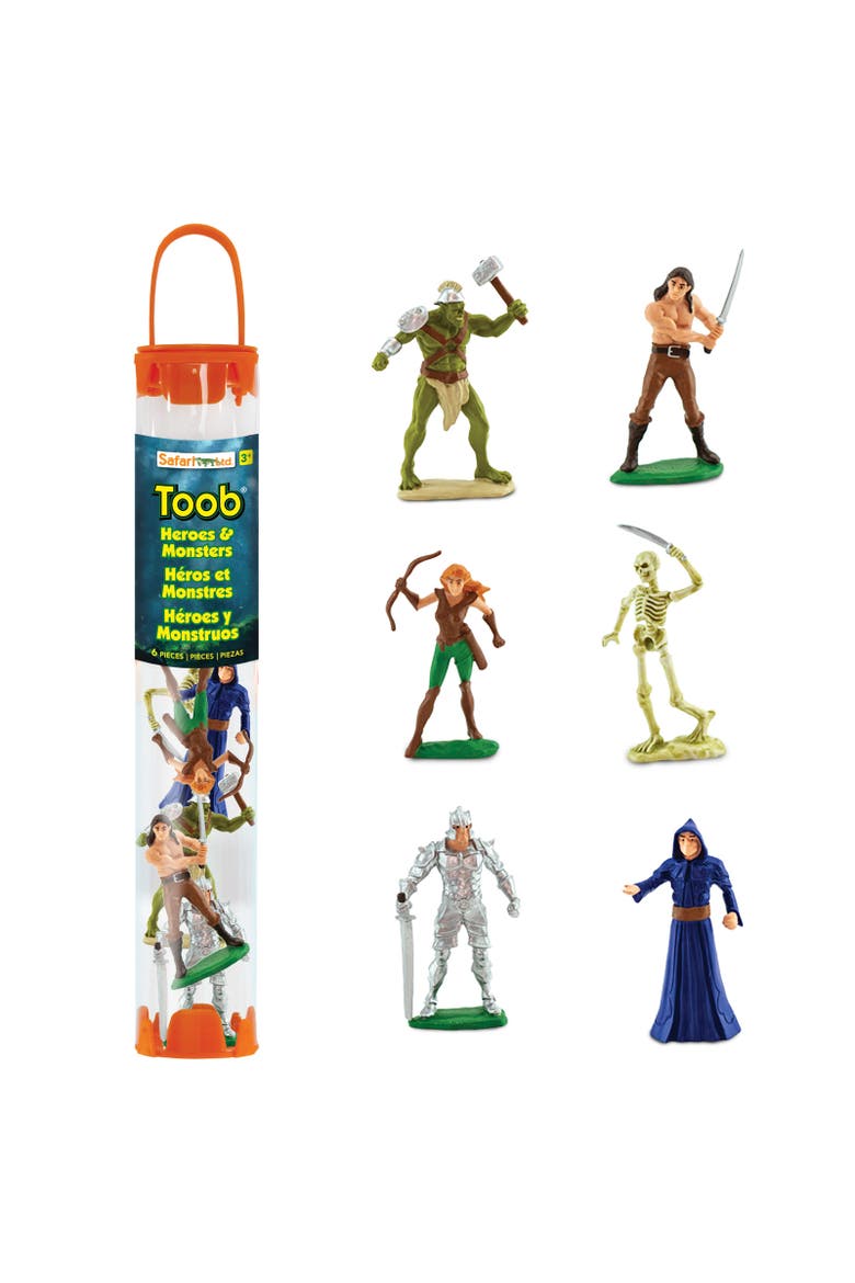 Heroes & Monsters Designer Toob - contains 6 Mini Figurines, Main, color, None
