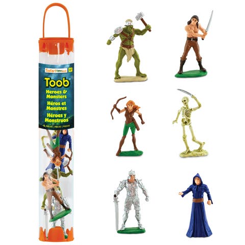Heroes & Monsters Designer Toob - contains 6 Mini Figurines