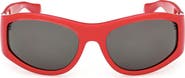 Christian Louboutin 60mm Oval Sunglasses