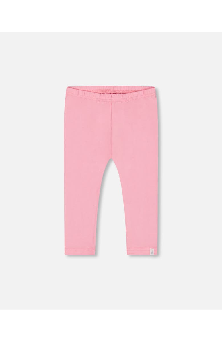 Deux par Deux Little Girl's Organic Cotton Legging Candy Pink, Main, color, 