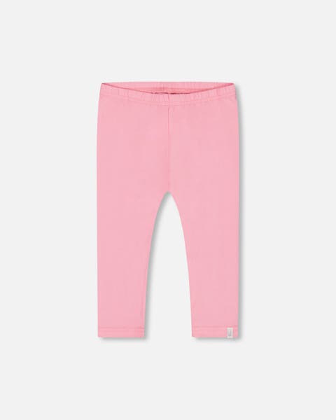 Girl's Organic Cotton Legging Candy Pink