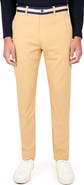 CONSTRUCT Slim Fit Solid Cotton Stretch Pants