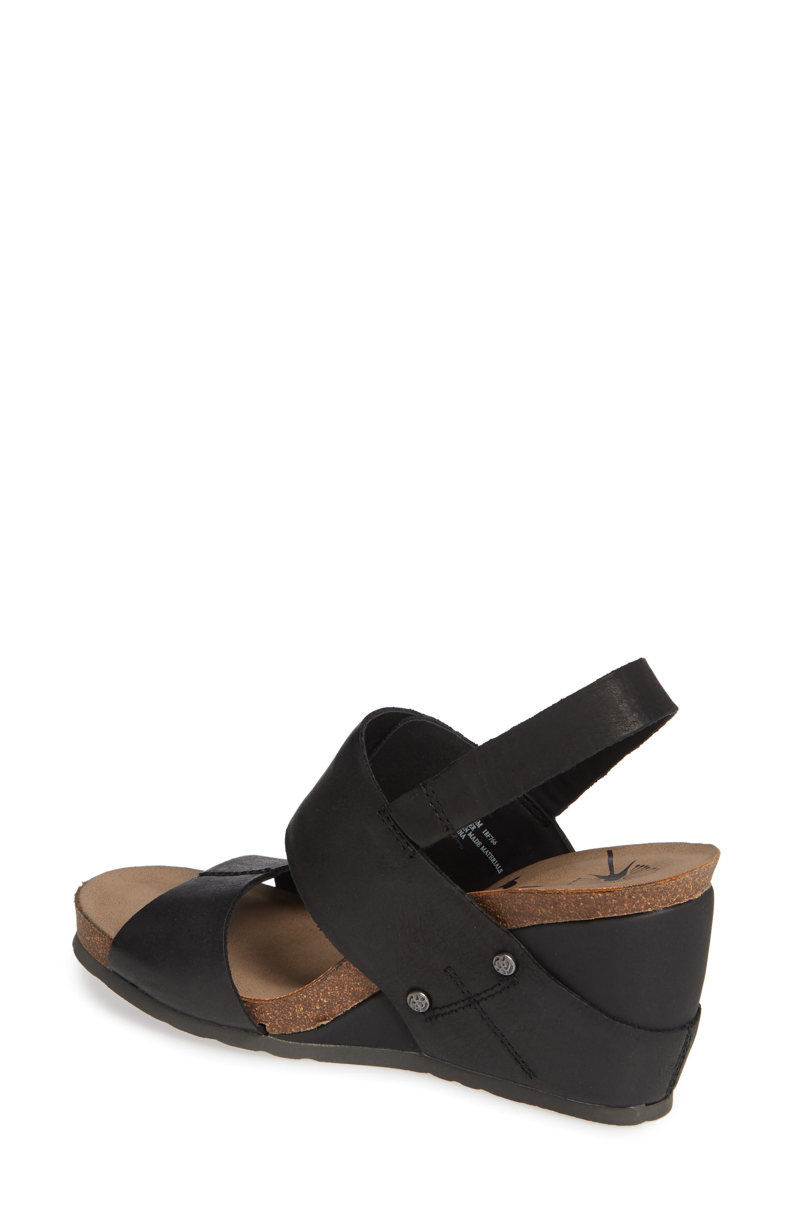 OTBT Overnight Wedge Sandal, Alternate, color, 