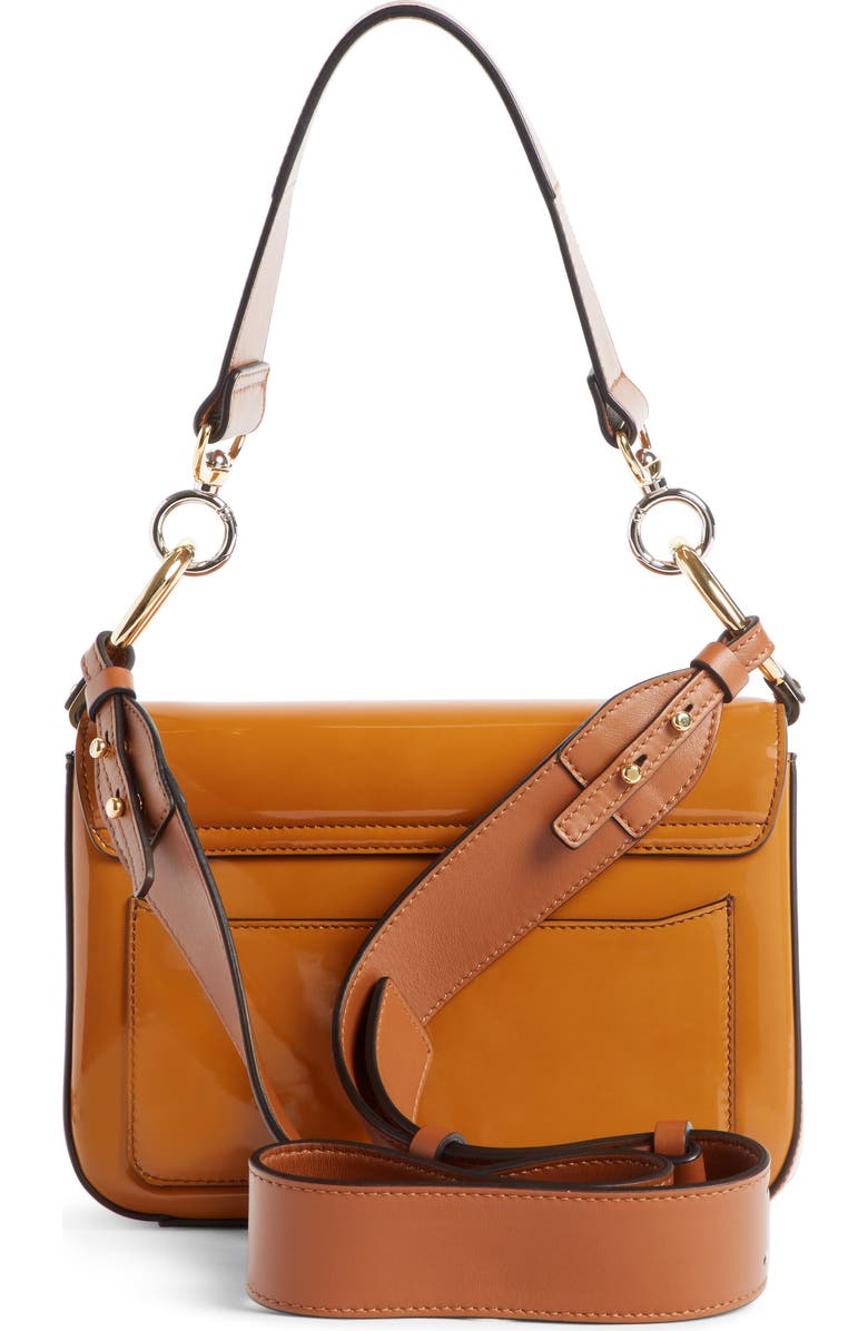 Chloé Patent Leather Shoulder Bag, Alternate, color,