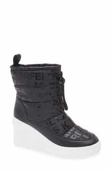 KARL LAGERFELD PARIS Bronwyn Wedge Boot