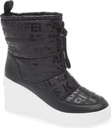 KARL LAGERFELD PARIS Bronwyn Wedge Boot