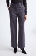 Eleventy Stretch Wool, Silk & Linen Pants