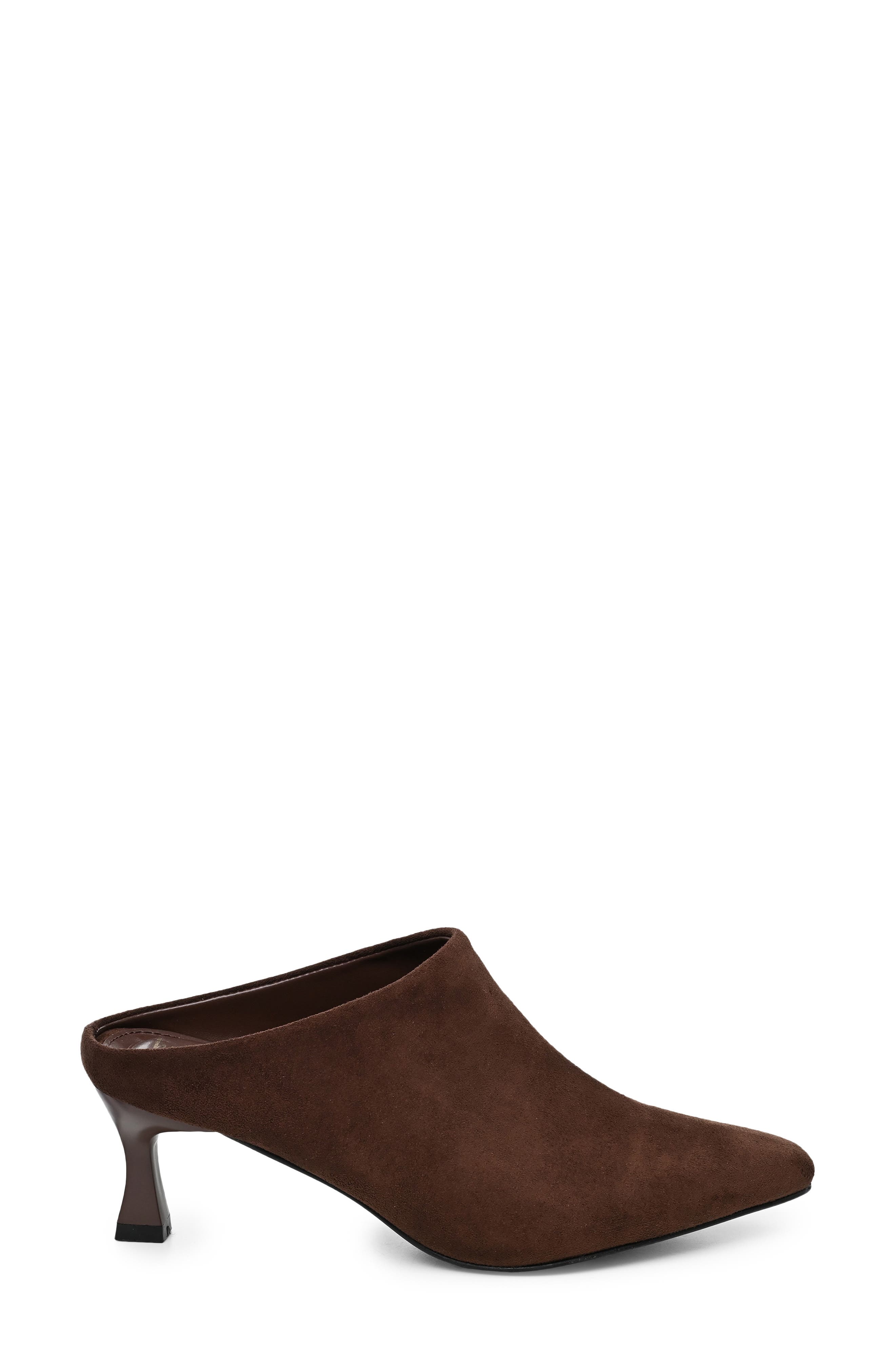Pointed Toe Mule, Alternate, color, BROWN MICRO