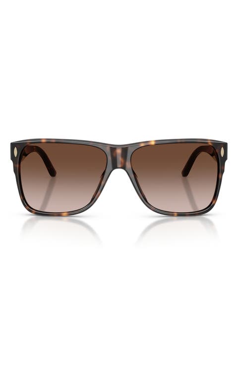 59mm Gradient Square Sunglasses