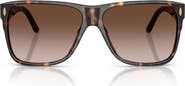 Tory Burch 59mm Gradient Square Sunglasses