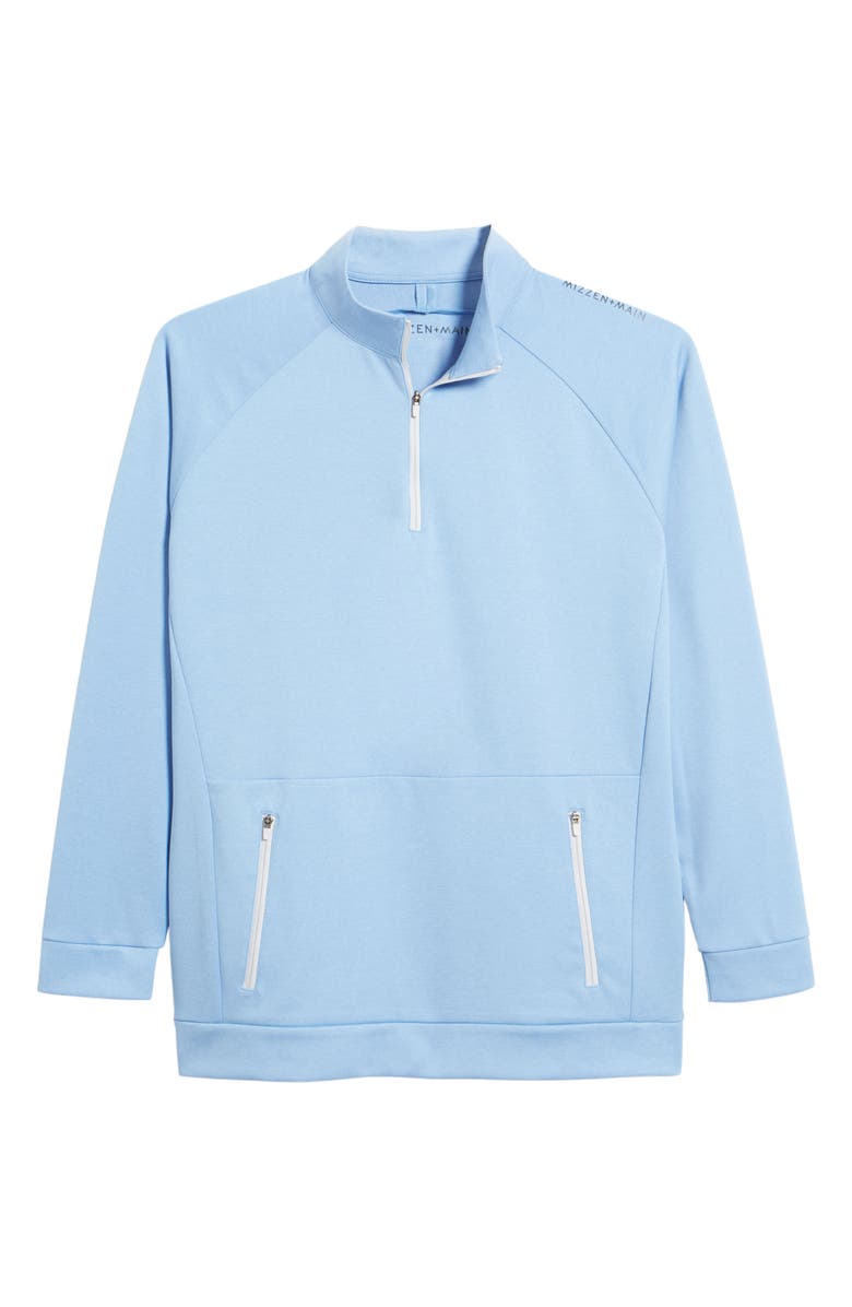 Mizzen+Main Versa Quarter Zip Performance Golf Pullover, Alternate, color, 