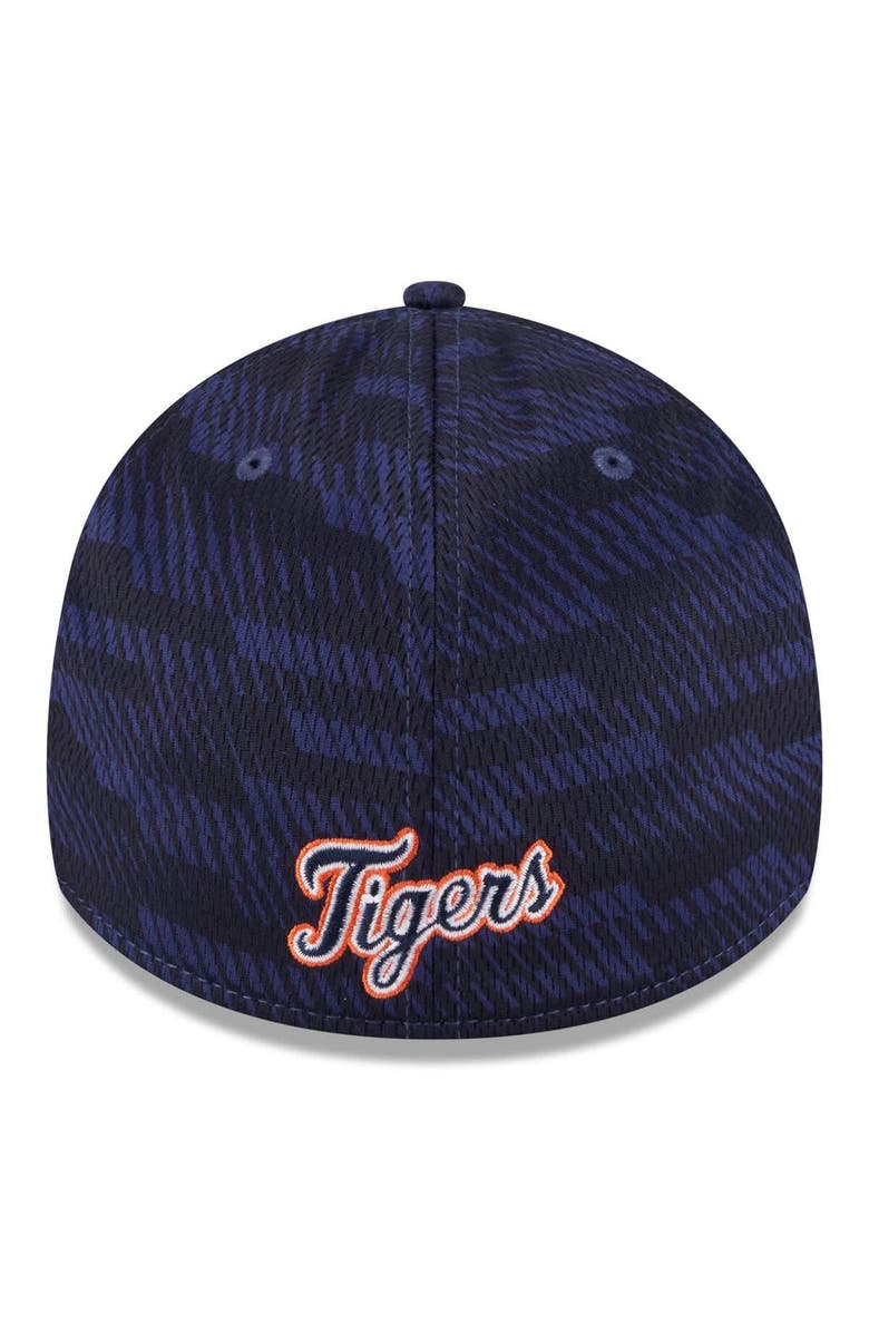 New Era Men's New Era Navy Detroit Tigers 2025 MLB Clubhouse 39THIRTY Flex Hat, Alternate, color,