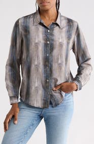 APNY Spread Collar Button-Up Shirt