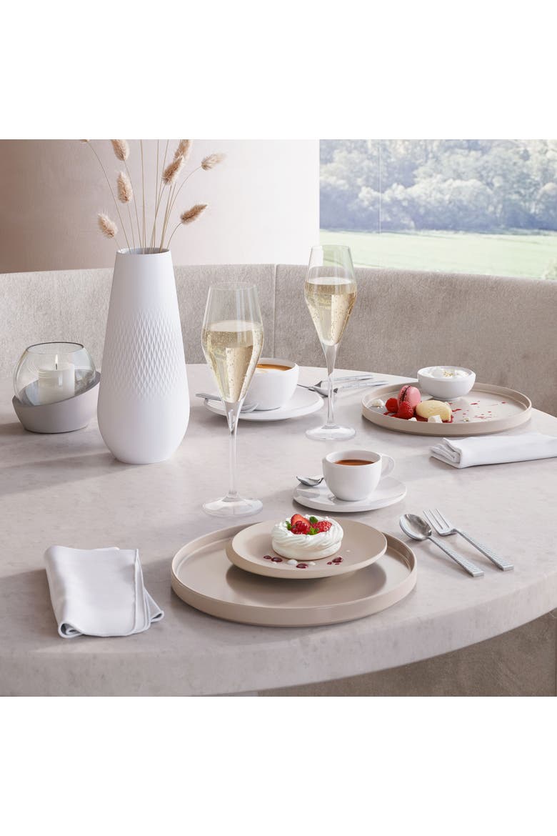 La Divina Flute Champagne  Set of 4, Alternate, color, clear