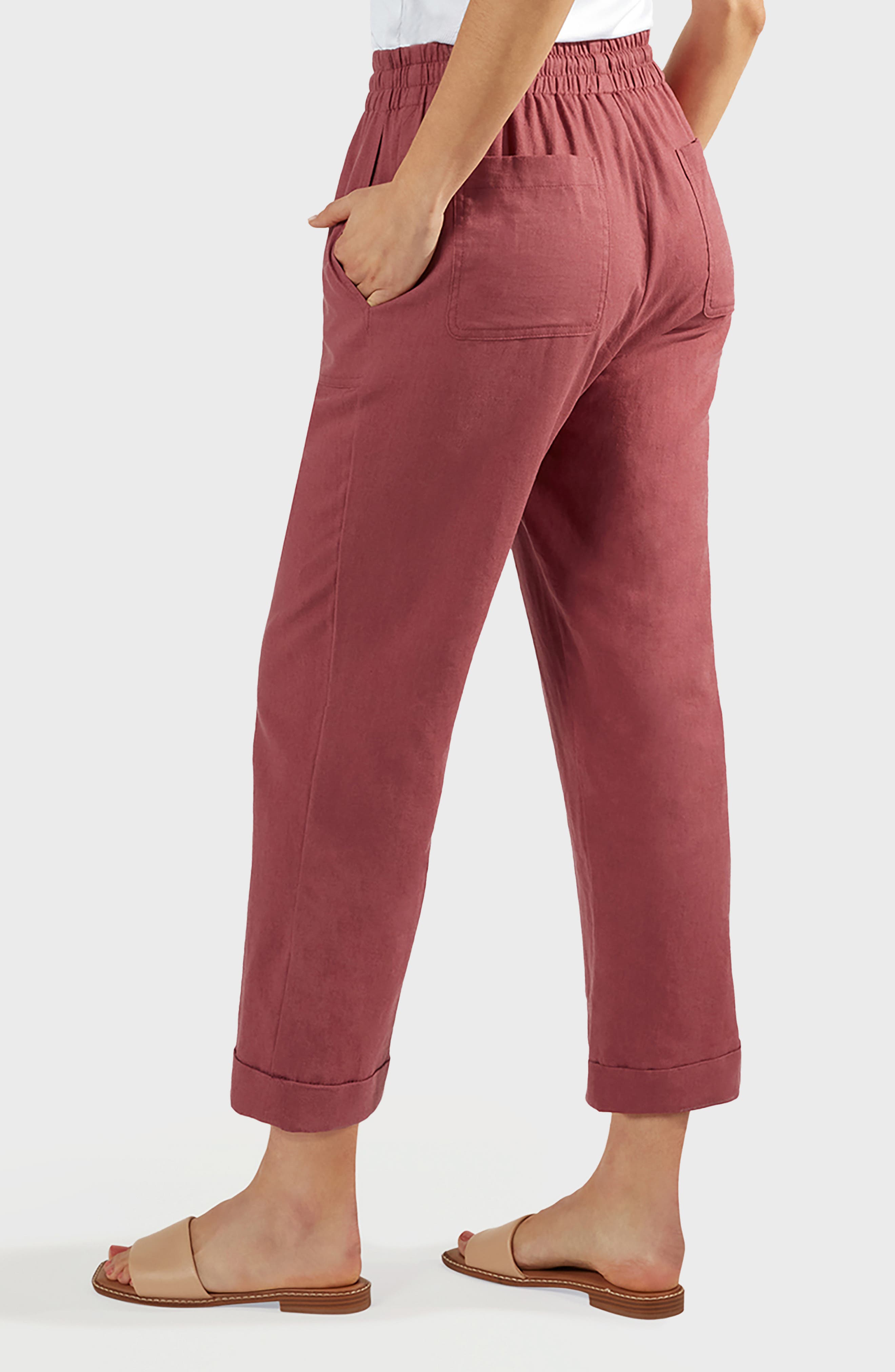 Laurel Linen Blend Pants - image 4