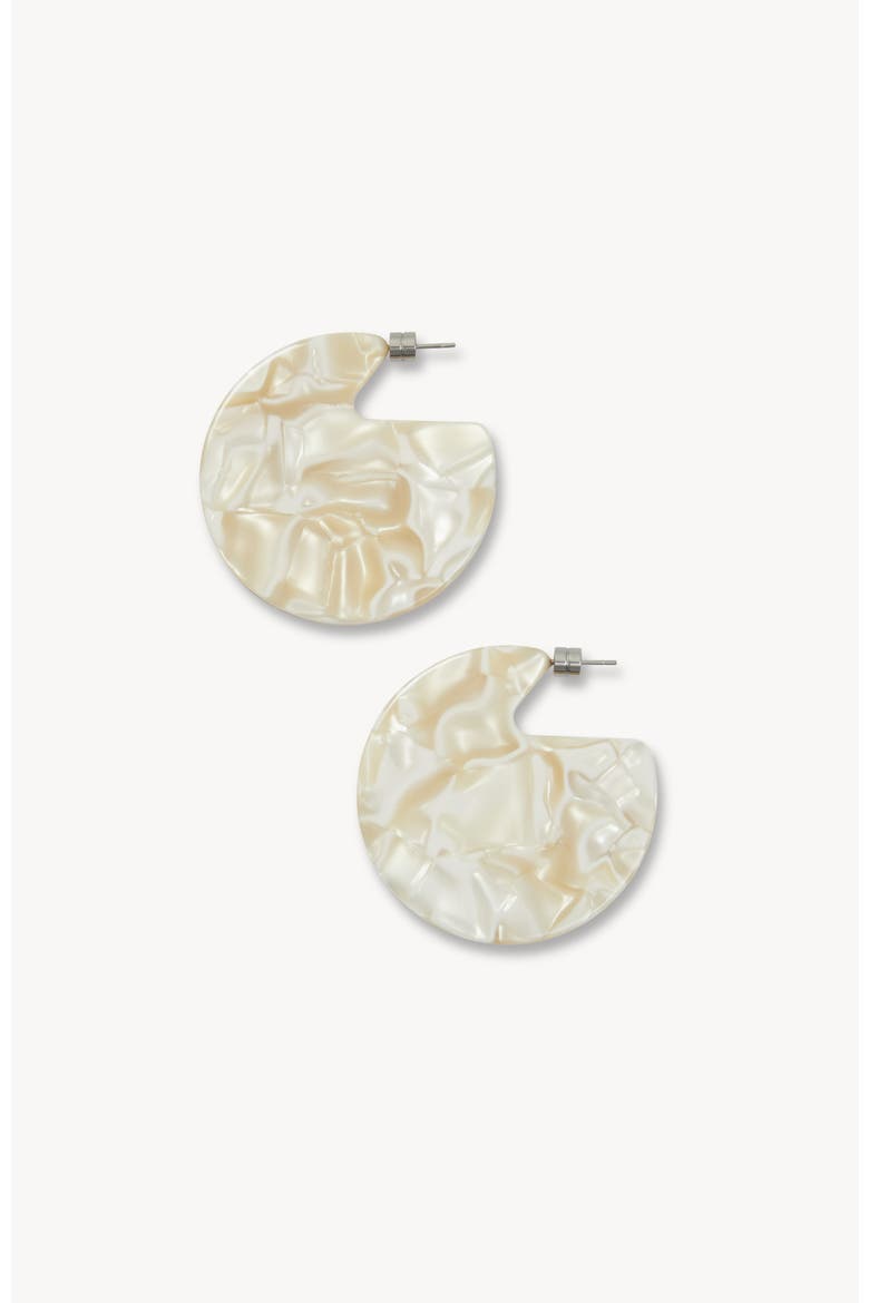 Clare Earrings, Main, color, Ivory