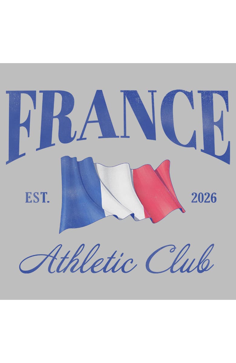 Lost Gods Men's Lost Gods France Athletic Club Est 2026 Graphic T-Shirt, Alternate, color, Athletic Heather