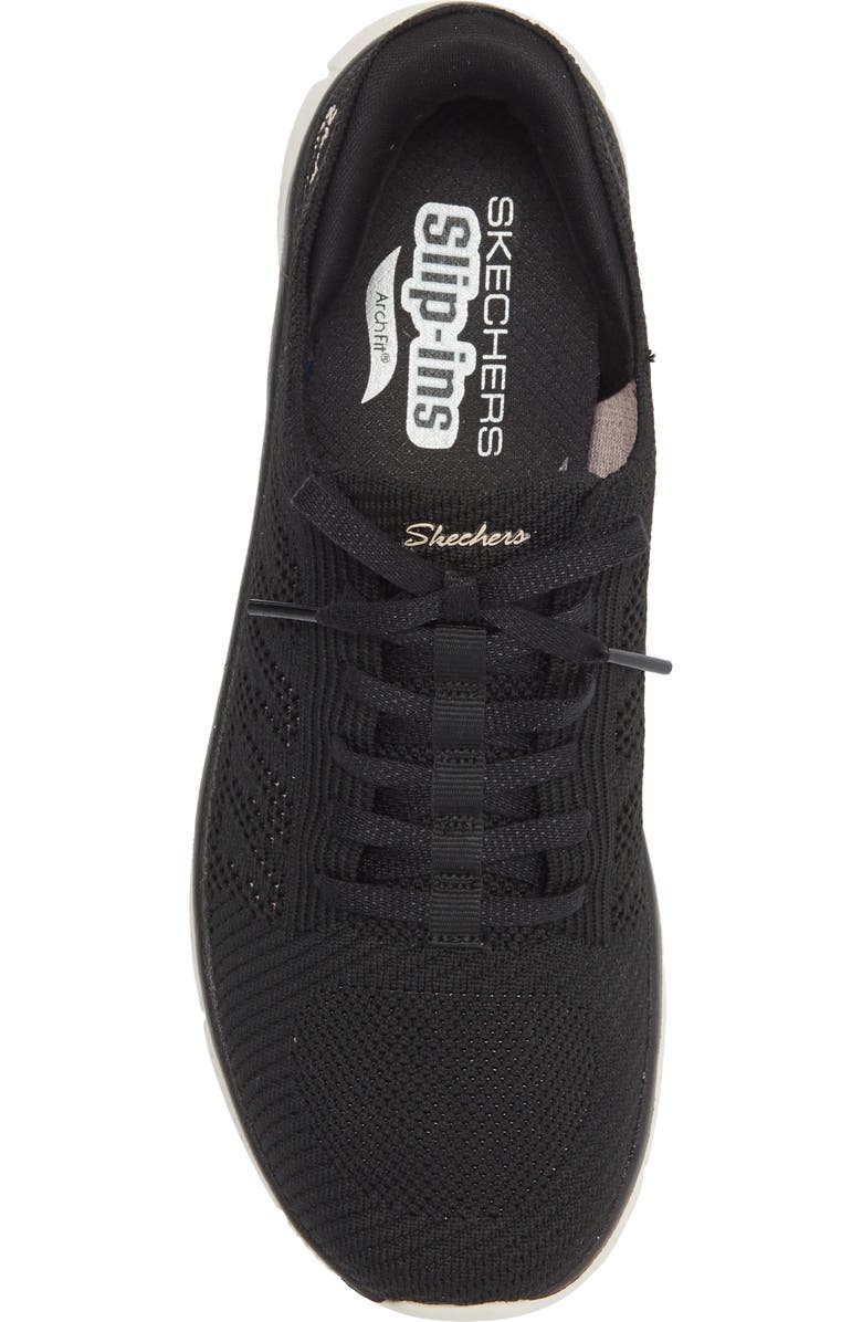 SKECHERS Slip-Ins<sup>®</sup>: Arch Fit<sup>®</sup> Sunny Sneaker, Alternate, color, Black