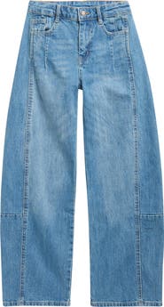 Tractr Kids' Barrel Leg Jeans